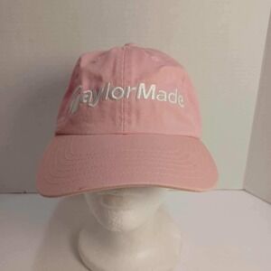 TaylorMade Women's‎ Golf Hat Cap Pink Adjustable Embroidered Logo